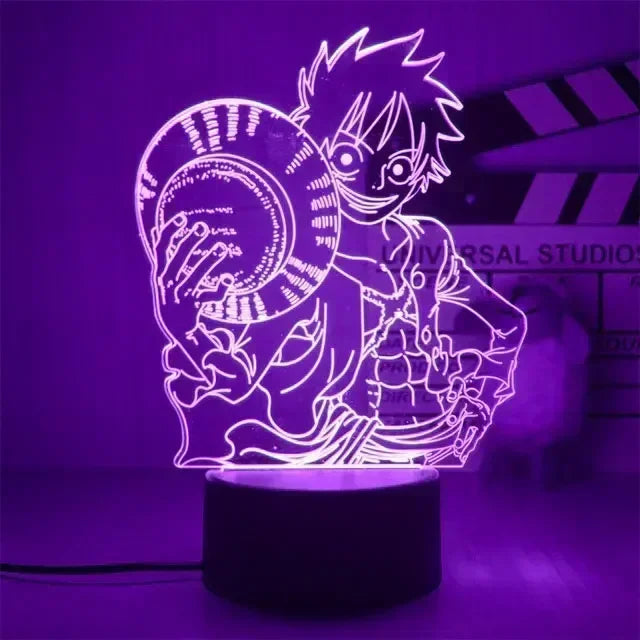 Lampada LED One Piece – Collezione Anime 3D